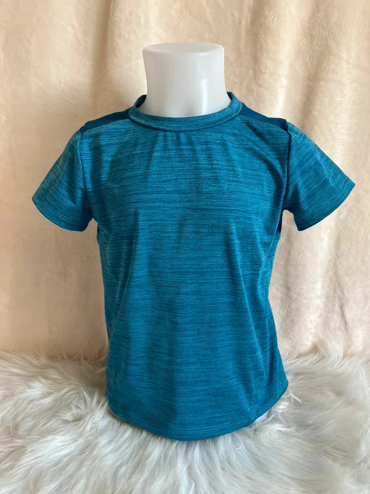 t-shirt sport bleu décathlon 4 ans respirant et confortable 💙